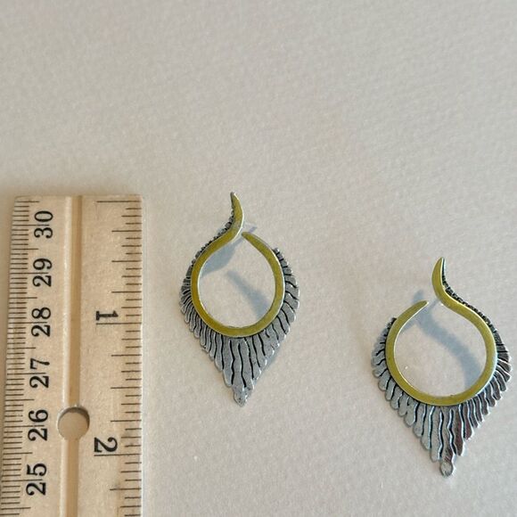 Boho wing Earrings #1525 - Picture 4 of 4